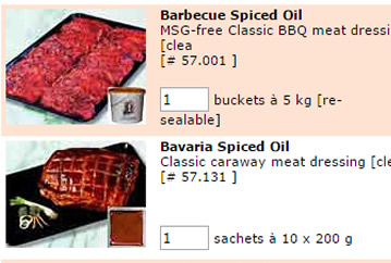 Marinades