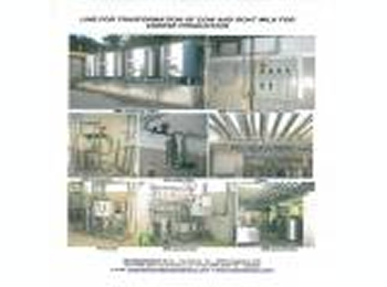 COW AND GOAT CHEESE PRODUCTION LINE